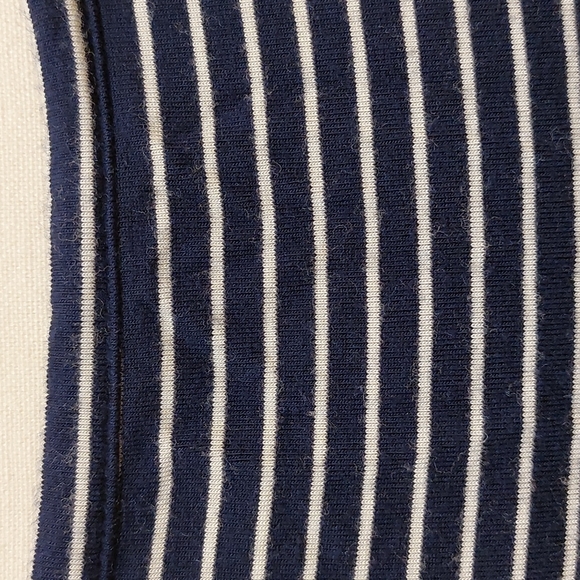 Daily Ritual Striped Navy Racerback Dress - Picture 4 of 9